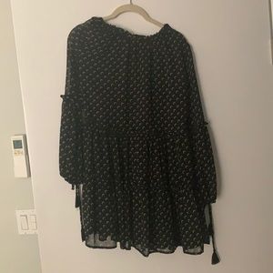 Olivaceous mini dress